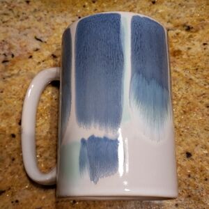 Market MRKT Finds Coffee/Tea Mug White Reactive Finish Ceramic Coffee Mug 16oz